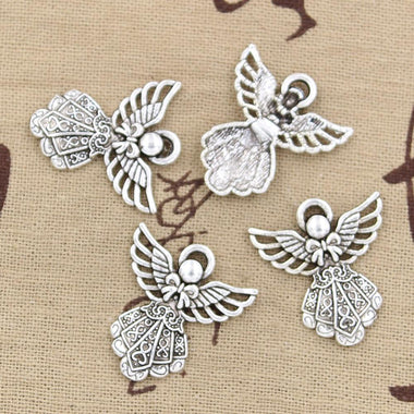 Antique Guardian Angel Charms
