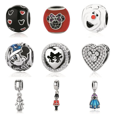 Cute Sterling Silver Charm Beads