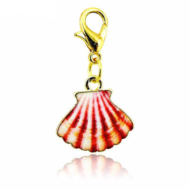 Unique Sea Shell Clasp Charm