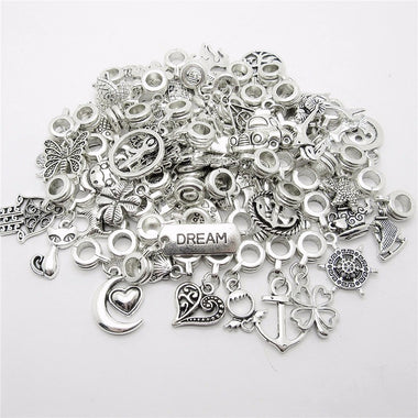 Silver European Style Charms