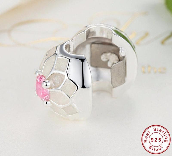Sterling Silver Blooming Dahlia Beads