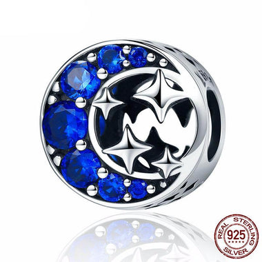 Wonderful Night, Moon & Stars Charm Beads