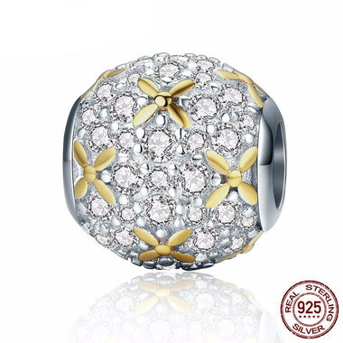 Dazzling Full-Bloom Rhinestones Beads