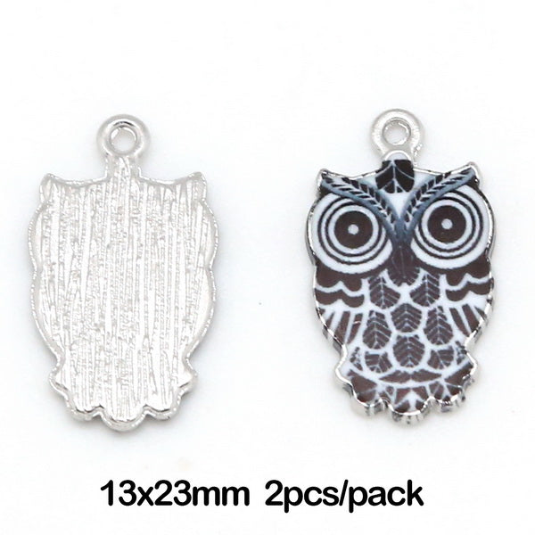 Multi-color Enamel DIY Charms