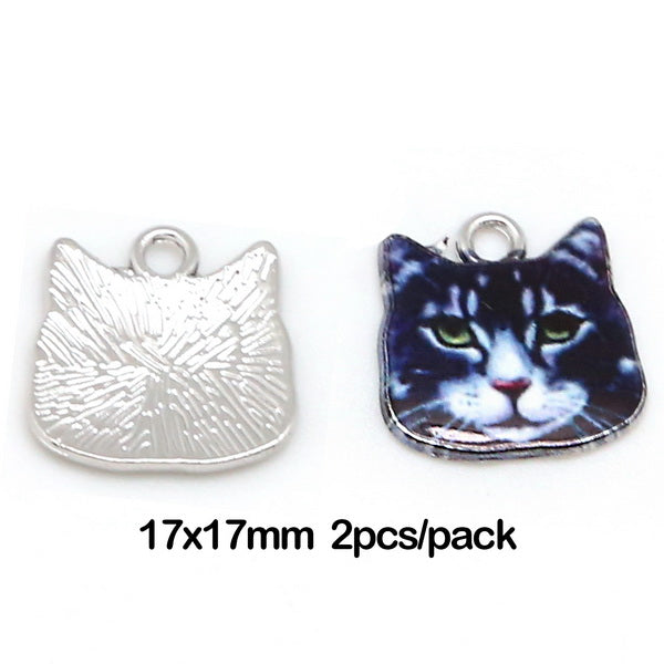 Multi-color Enamel DIY Charms