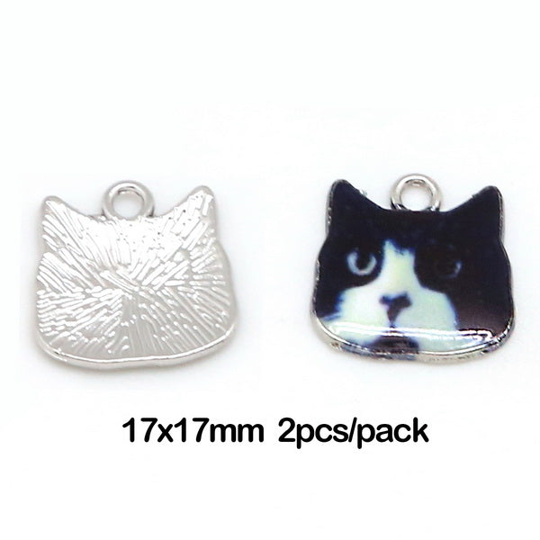 Multi-color Enamel DIY Charms